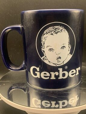 Vintage Staffordshire Kiln Craft England Gerber Glad You Were Here in 1987 Mug